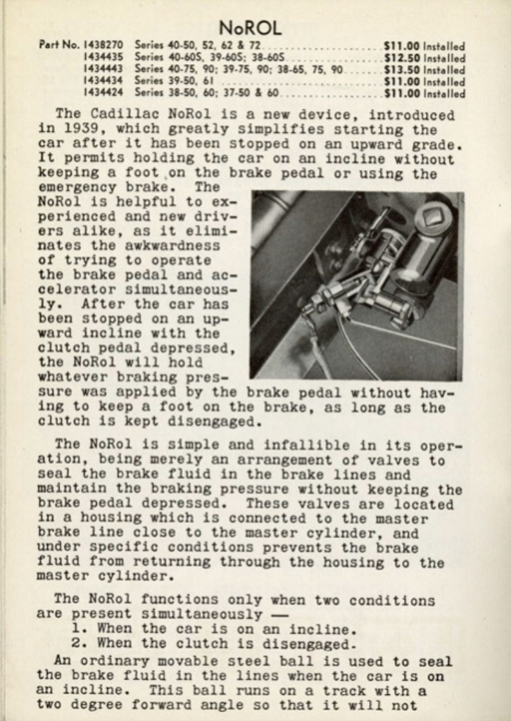 1940 Cadillac LaSalle Accessories Brochure Page 21